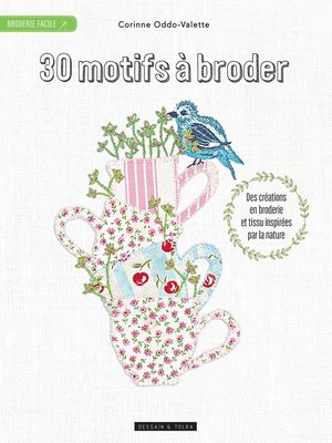 cover image of 30 motifs à broder